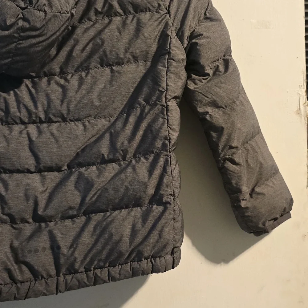 Uniqlo Kids Charcoal Puffer Jacket